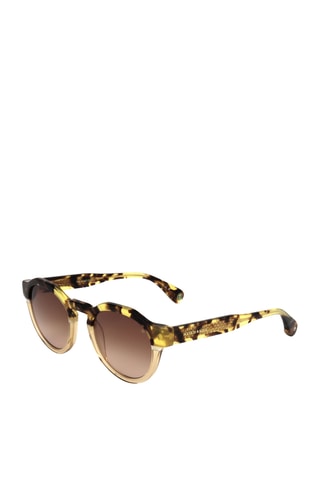 Lunettes de soleil homme - Catégorie 2 - Marron et jaune