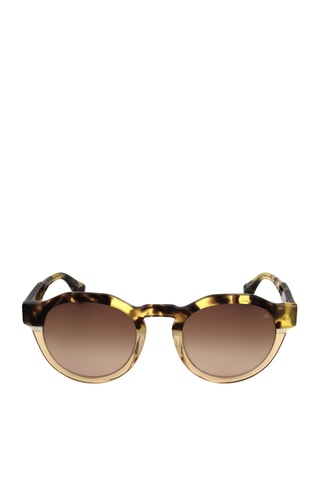 Lunettes de soleil homme - Catégorie 2 - Marron et jaune