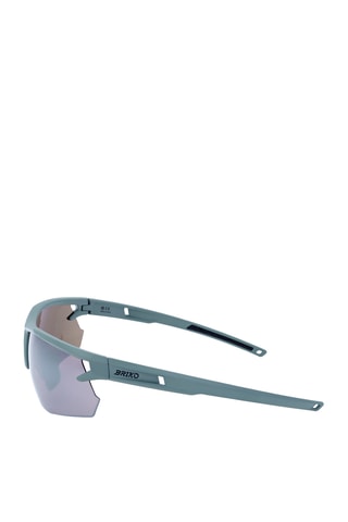 Lunettes de soleil homme - Verres effet miroir - Catégorie 3 - Gris