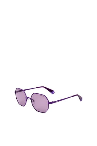 Lunettes de soleil polarisées mixte - Catégorie 2 - Blanc et violet