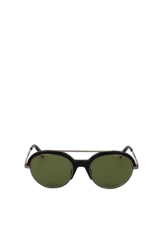 Lunettes de soleil homme - Catégorie 3 - Web - Noir, vert et argenté