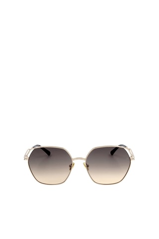 Lunettes de soleil femme - Catégorie 2 - Scotch & Soda - Marron, doré et gris