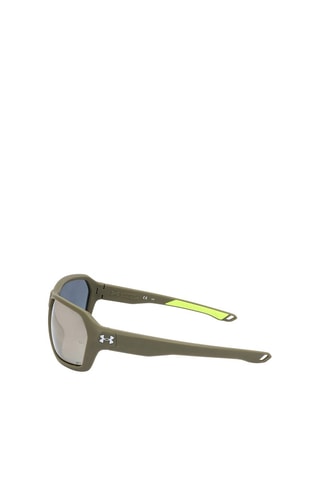 Lunettes de soleil homme - Verres effet miroir - Catégorie 3 - Under Armour - Vert, rose et gris