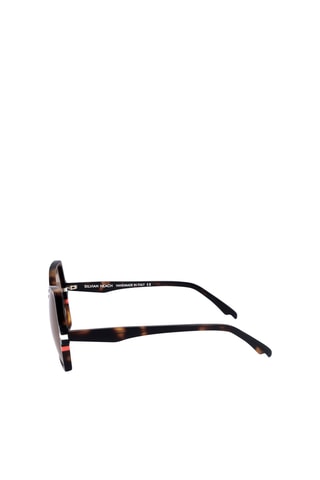Lunettes de soleil femme - Catégorie 3 - Silvian Heach - Blanc, noir et rouge