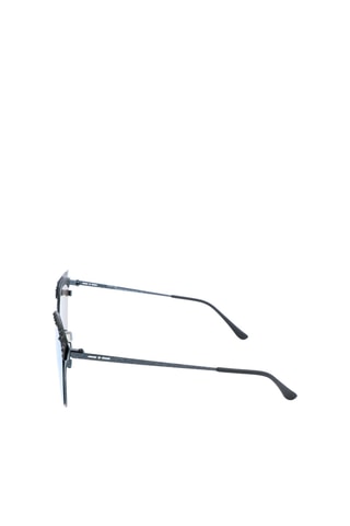 Lunettes de soleil femme - Verres effet miroir - Catégorie 3 - Italia Independent - Noir, argenté et gris