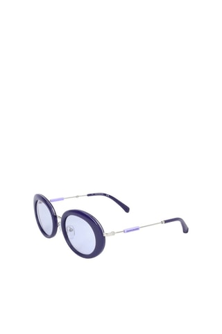 Lunettes de soleil femme - Catégorie 1 - Calvin Klein Jeans - Violet et argenté