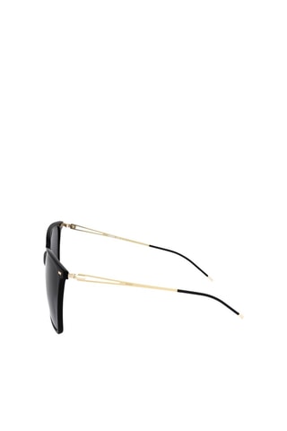 Lunettes de soleil femme - Catégorie 3 - Hugo Boss - Noir, doré et gris