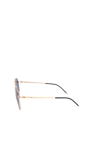 Lunettes de soleil femme - Catégorie 2 - Hugo Boss - Noir, rose, doré et gris