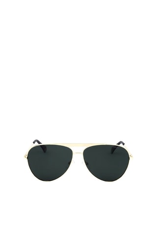 Lunettes de soleil polarisées femme - Catégorie 3 - Polaroid - Noir et doré