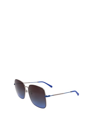 Lunettes de soleil femme - Catégorie 3 - Calvin Klein Jeans - Marron et argenté