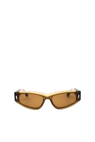Lunettes de soleil mixte - Catégorie 3 - Calvin Klein - Marron et vert