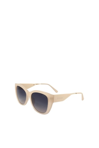 Lunettes de soleil femme - Catégorie 3 - Guess Factory - Beige et bleu