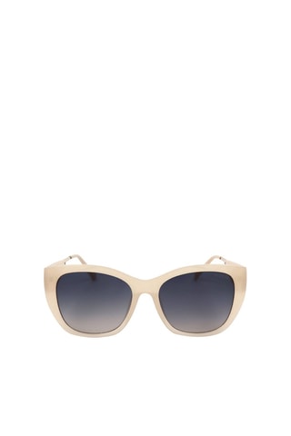 Lunettes de soleil femme - Catégorie 3 - Guess Factory - Beige et bleu