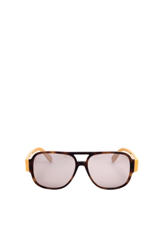 Lunettes de soleil homme - Catégorie 2 - Adidas Original - Marron et orange
