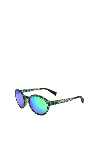 Lunettes de soleil mixte - Verres effet miroir - Catégorie 3 - Italia Independent - Bleu et vert