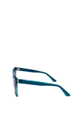 Lunettes de soleil femme - Catégorie 2 - Calvin Klein - Bleu, marron et doré