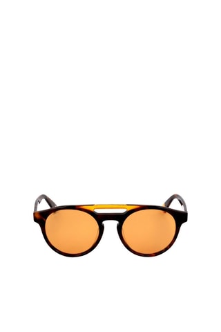 Lunettes de soleil homme - Catégorie 2 - Web - Noir, jaune, marron et orange