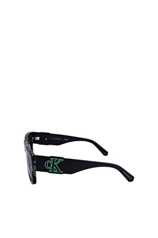 Lunettes de soleil homme - Catégorie 3 - Calvin Klein Jeans - Noir et vert
