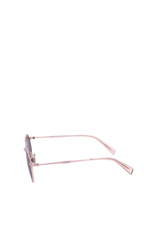Lunettes de soleil femme - Catégorie 2 - Levi's - Rose et doré