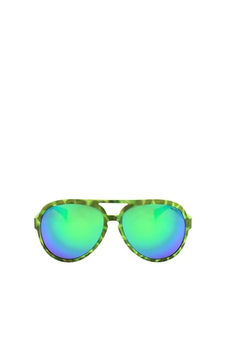 Lunettes de soleil homme - Verres effet miroir - Catégorie 3 - Italia Independent - Bleu, vert et gris