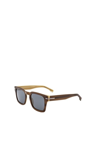 Lunettes de soleil homme - Catégorie 3 - Hugo Boss - Beige et marron