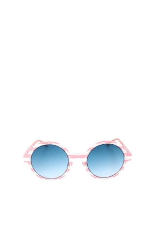 Lunettes de soleil femme - Catégorie 2 - Italia Independent - Blanc et rose