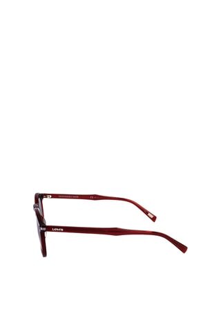 Lunettes de soleil homme - Catégorie 3 - Levi's - Marron et rouge