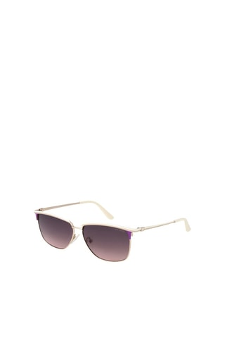 Lunettes de soleil femme - Catégorie 3 - Guess - Blanc et rose