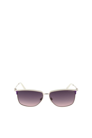 Lunettes de soleil femme - Catégorie 3 - Guess - Blanc et rose