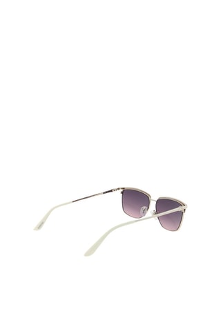Lunettes de soleil femme - Catégorie 3 - Guess - Blanc et rose