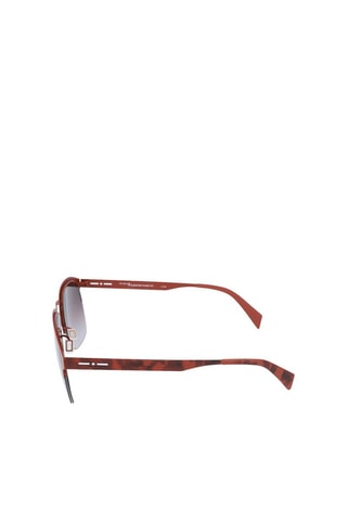 Lunettes de soleil homme - Catégorie 2 - Italia Independent - Rouge et marron