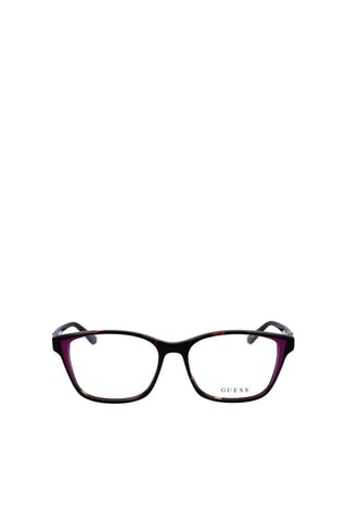 Lunettes de vue femme - Guess - Noir, jaune, marron et violet