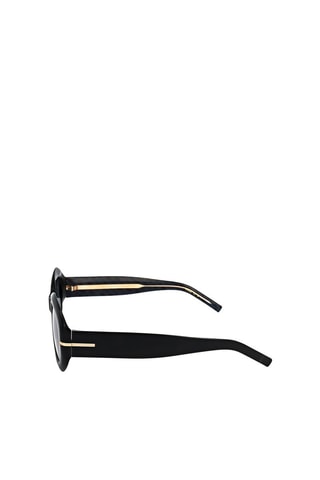 Lunettes de soleil femme - Catégorie 3 - Hugo Boss - Noir, doré et gris