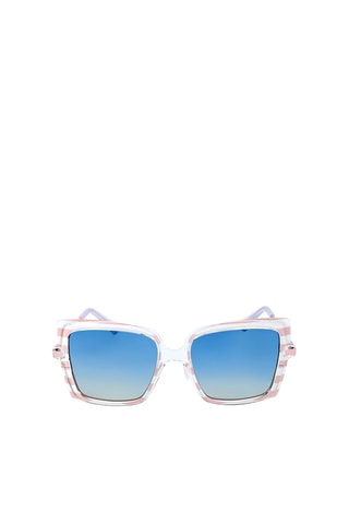 Lunettes de soleil femme - Catégorie 1 - Italia Independent - Blanc, bleu et rose