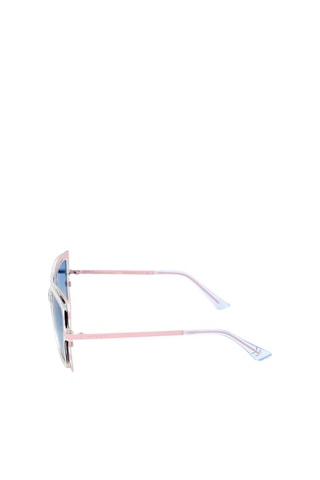Lunettes de soleil femme - Catégorie 1 - Italia Independent - Blanc, bleu et rose