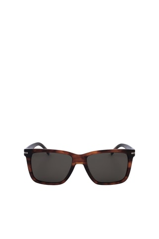 Lunettes de soleil homme - Catégorie 3 - Hugo Boss - Marron et gris