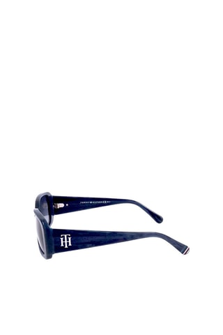 Lunettes de soleil femme - Catégorie 3 - Tommy Hilfiger - Blanc, noir et bleu