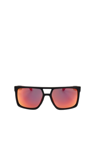 Lunettes de soleil homme - Verres effet miroir - Catégorie 3 - Carrera - Noir