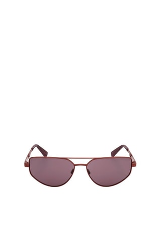 Lunettes de soleil femme - Catégorie 2 - Calvin Klein Jeans - Rouge et violet