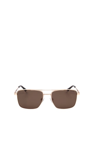 Lunettes de soleil polarisées homme - Catégorie 3 - Polaroid - Doré