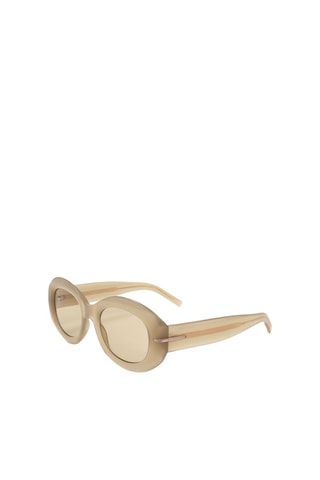 Lunettes de soleil femme - Catégorie 1 - Hugo Boss - Beige et marron