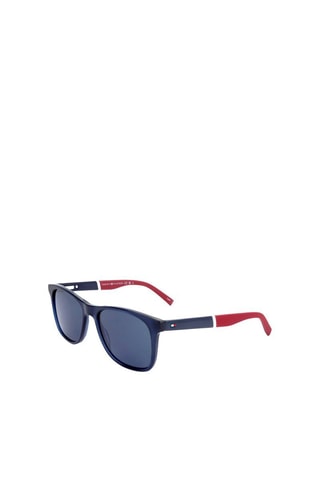 Lunettes de soleil homme - Catégorie 3 - Tommy Hilfiger - Rouge et bleu