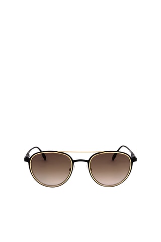 Lunettes de soleil homme - Catégorie 2 - Safilo - Doré, marron et noir