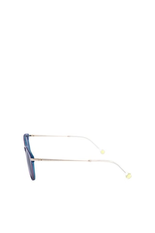 Lunettes de soleil femme - Catégorie 3 - Tommy Hilfiger - Bleu et doré