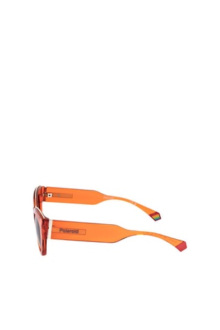 Lunettes de soleil polarisées femme - Catégorie 3 - Polaroid - Orange et gris