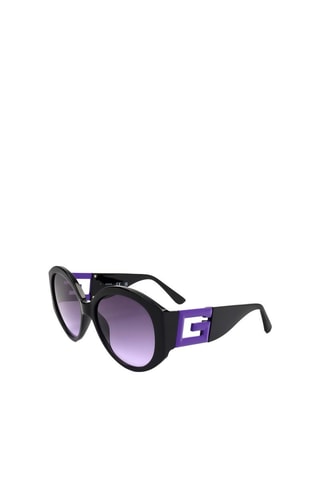 Lunettes de soleil femme - Catégorie 2 - Guess - Noir et violet
