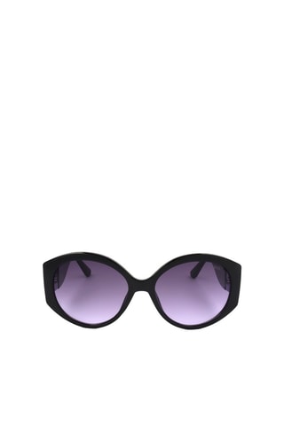Lunettes de soleil femme - Catégorie 2 - Guess - Noir et violet