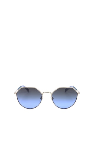 Lunettes de soleil homme - Catégorie 2 - Levi's - Bleu, doré et gris