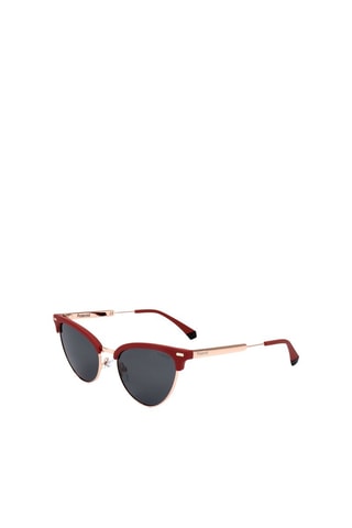 Lunettes de soleil polarisées femme - Catégorie 3 - Polaroid - Rouge et doré