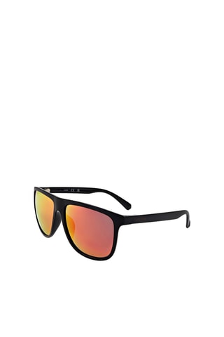 Lunettes de soleil polarisées homme - Verres effet miroir - Catégorie 3 - Guess Factory - Noir et gris